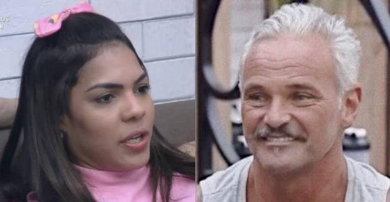 A Fazenda: Tays leva 'fora' ao perguntar se Mateus namora - Reprodução/Record TV