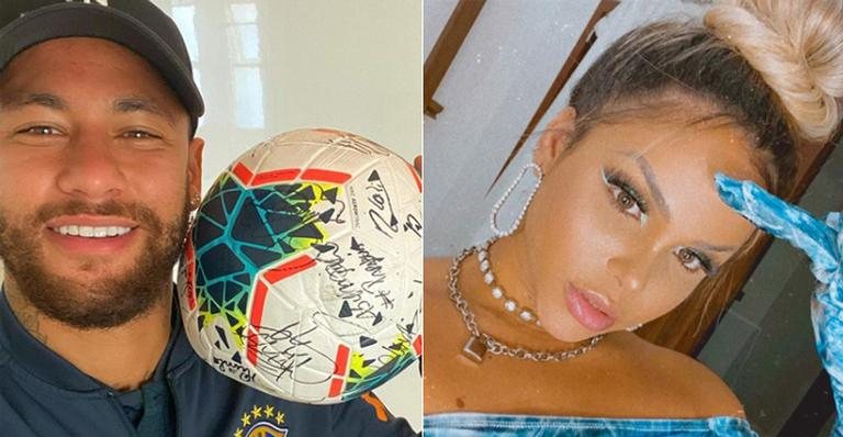 Tá rolando? Neymar Jr. volta ao Brasil na companhia da cantora Gabily - Reprodução/Instagram