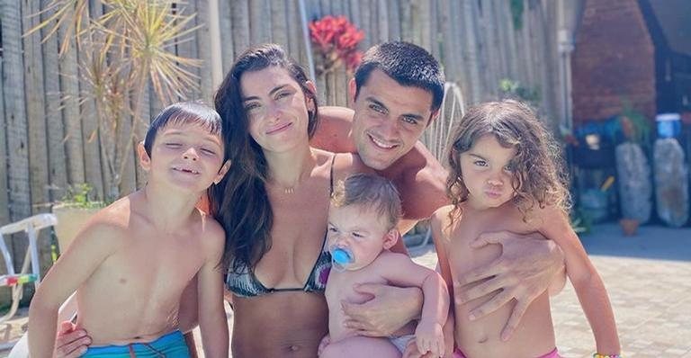 Mariana Uhlmann encanta a web com clique dos filhos - Reprodução/Instagram