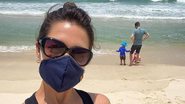 Thais Fersoza curte praia ao lado do marido e dos filhos - Reprodução/Instagram