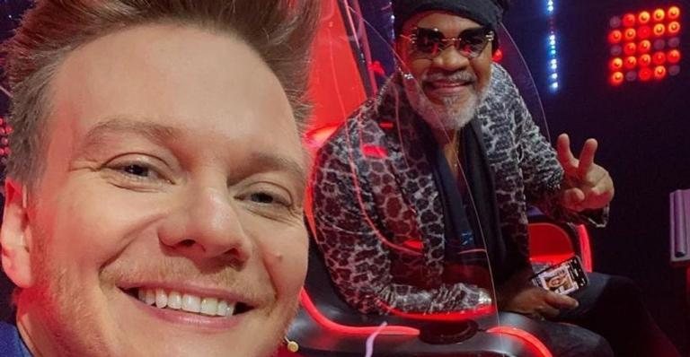 Michel Teló homenageia Carlinhos Brown no seu aniversário - Reprodução/Instagram