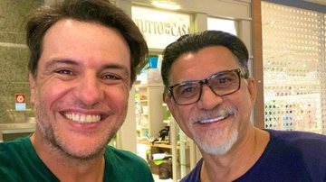 Rodrigo Lombardi tieta o ex-jogador Ricardo Rocha - Reprodução/Instagram