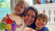 Thais Fersoza com os filhos, Melinda e Teodoro - Reprodução/Instagram