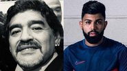 Gabigol lamenta a morte de Diego Maradona - Reprodução/Instagram