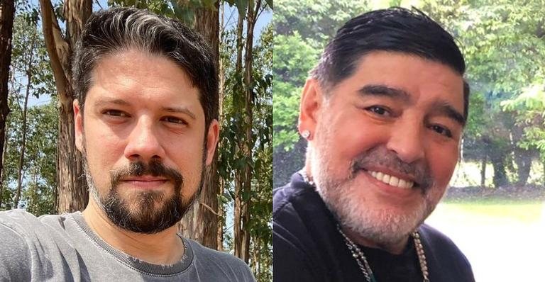 Phelipe Siani lamenta a morte de Diego Maradona - Reprodução/Instagram