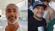 Romário homenageia Maradona e lamenta: ''Meu amigo se foi'' - Reprodução/Instagram