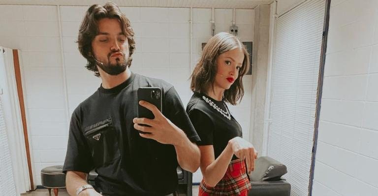 Rodrigo Simas divide clique de Agatha Moreira ao acordar e fãs elogiam casal - Reprodução/Instagram