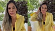 Mayra Cardi se pronuncia sobre pé misterioso em seu ensaio - Reprodução/Instagram