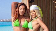 Ludmilla e Brunna Gonçalves aproveitam jantar nas Maldivas - Reprodução/Instagram