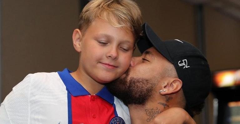 Neymar Jr. posta clique de Davi Lucca na praia e encanta - Reprodução/Instagram