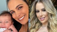 Ex-BBB Kamilla Salgado posa com o filho e Fernanda Keulla - Reprodução/Instagram