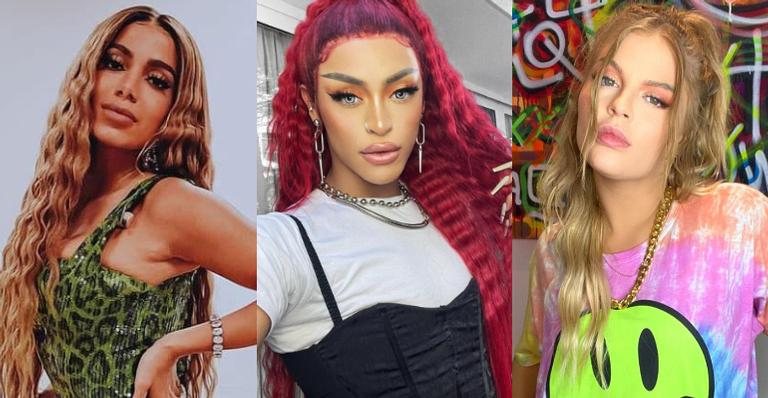 Anitta, Pabllo Vittar e Luísa Sonza anunciam parceira - Reprodução/Instagram