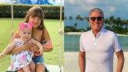 Lindas! Roberto Justus posta foto das filhas e encanta a web - Reprodução/Instagram