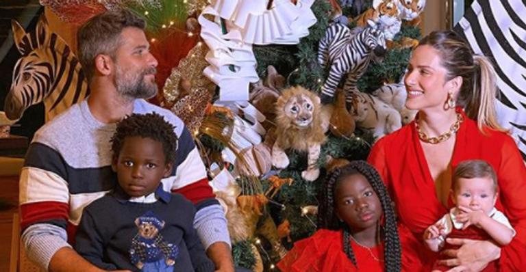 Giovanna Ewbank compartilha clique em família: ''Nosso Natal'' - Reprodução/Instagram