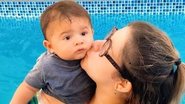 Marília Mendonça ganha beijinho do filho, Léo, e se derrete - Reprodução/Instagram