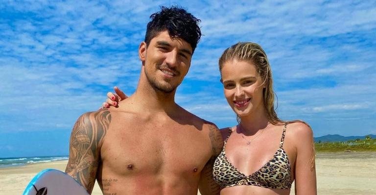 Gabriel Medina e Yasmin Brunet estão em viagem luxuosa para o México - Foto/Instagram