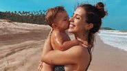 Gabi Brandt se derrete pelo filho, Davi, e brinca na web - Reprodução/Instagram