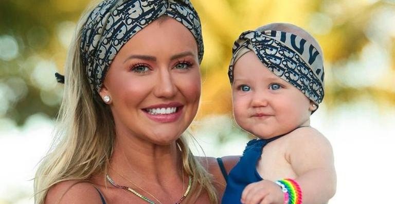 Ana Paula Siebert exibe detalhes de mesversário da filha, Vicky - Reprodução/Instagram