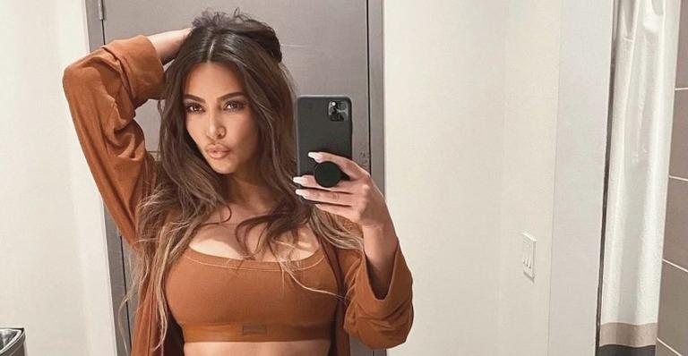 Kim Kardashian celebra sucesso com clique especial! - Foto/Instagram