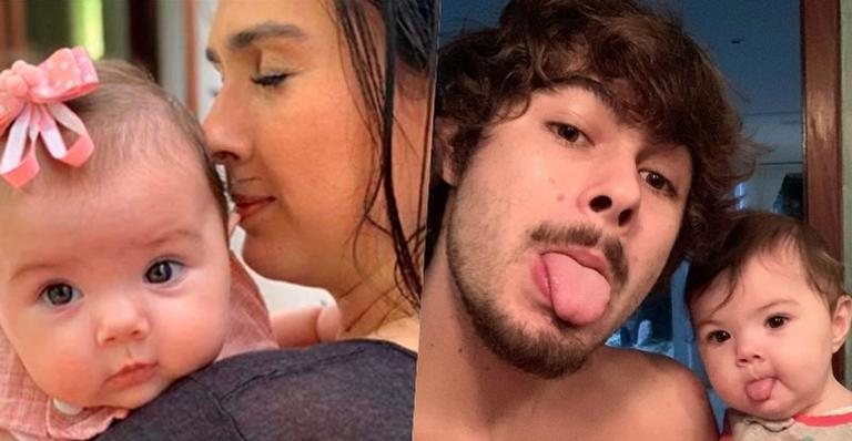 Tatá Wernerck e Rafa Vitti em momento divertido com Clara Maria - Foto/Instagram