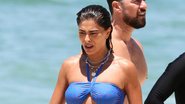 Aos 41 anos, Juliana Paes impressiona ao ser flagrada de biquíni na praia com os filhos - Dilson Silva/AgNews