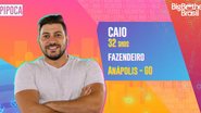 Caio é o fazendeiro do grupo Pipoca do BBB 21 - Reprodução/Globo