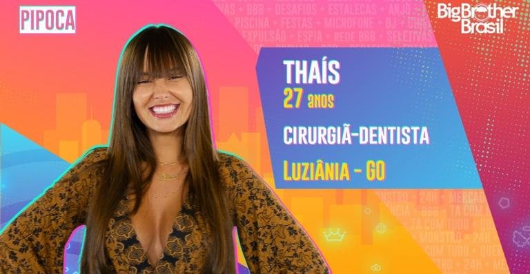 Conheça Thaís, a dentista e integrante do grupo Pipoca - Foto: Divulgação/TV Globo