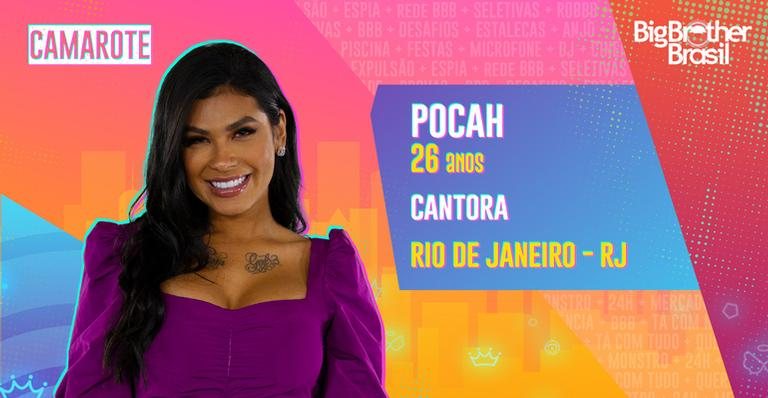 Pocah está no BBB 21 - Reprodução/TV Globo