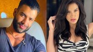 Gusttavo Lima e Andressa Suita trocam corações na web - Reprodução/Instagram