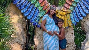 Simone surge se divertindo em parque aquático coladinha ao filho, Henri - Reprodução/Instagram