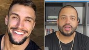 BBB21: Arthur conversa com Projota e questiona: ''Te conheço de algum lugar'' - Reprodução/Instagram