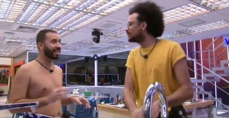 BBB21: Gilberto fala sobre a primeira prova do reality show - Reprodução/TV Globo