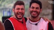 Caio e Rodolffo durante a prova de imunização - Foto/Reprodução BBB21