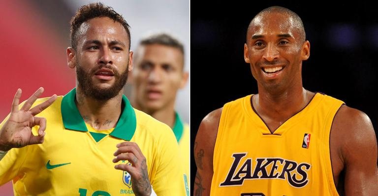 Neymar Jr. mostra tatuagem em homenagem a Kobe Bryant - Getty Images