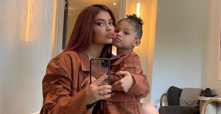 Kylie Jenner celebra aniversário de Stormi com cliques raros da gravidez - Reprodução/Instagram