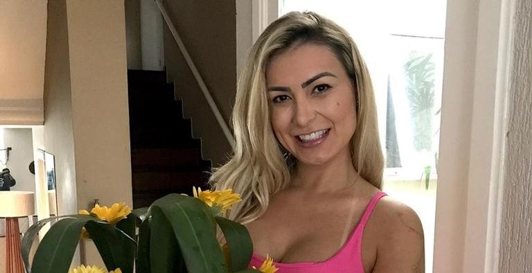 Andressa Urach coloca silicone nos seios: ''Ficou lindo'' - Reprodução/Instagram