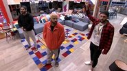 Arthur, Arcrebiano, Rodolffo e Projota analisando o queridomêtro - Foto/Reprodução BBB21