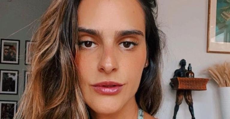 Marcella Fogaça exibe barrigão da gravidez em foto na praia - Reprodução/Instagram