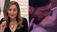 Sonia Abrão comenta sobre beijo de Carla Diaz e Arthur no bbb21 - Reprodução/RedeTV!/TV Globo