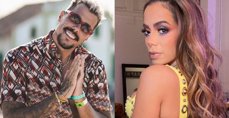 Lipe Ribeiro surge tentando beijar Anitta e web reage - Reprodução/Instagram