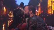 BBB21: Karol Conká, Gilberto e Sarah dão selinho em festa - Reprodução/TV Globo