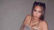 Kim Kardashian exibe boa forma ao posar para lindo registro de biquíni - Reprodução/Instagram