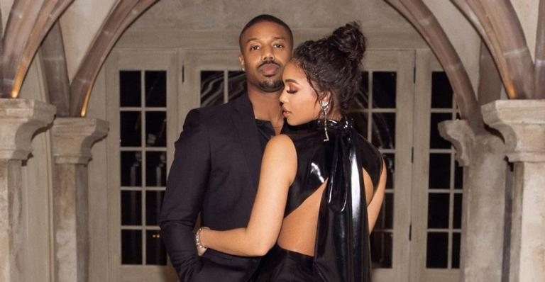 Michael B. Jordan ao lado da namorada, Lori Harvey - Foto/Instagram