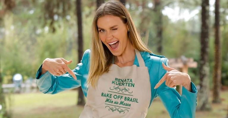 Renata Kuerten fala da sua participação no Bake Off Brasil - Reprodução: Gabriel Cardoso/SBT