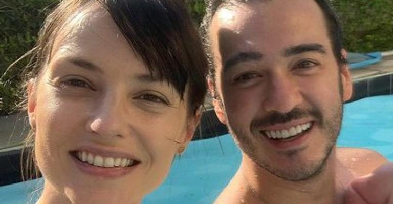 Marcos Veras surge em clima de romance com a esposa, Rosanne Mulholland - Reprodução/Instagram