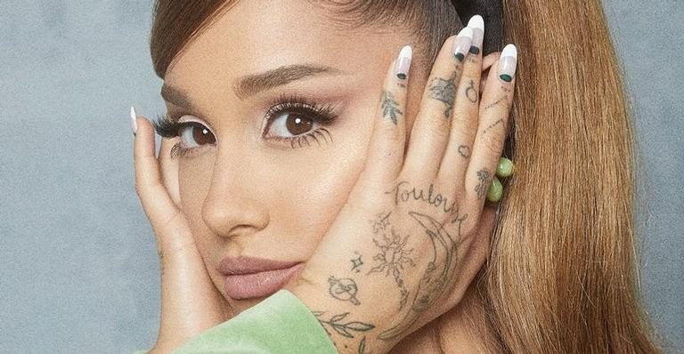 Ariana Grande durante a sessão de fotos do seu sexto álbum estúdio, 'positions' - Foto/Divulgação