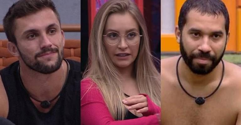 BBB21: Carla Diaz alerta Gilberto e Arthur - Reprodução/TV Globo