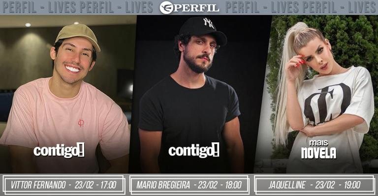 Destaques da semana - Agenda de lives da Editora Perfil - Instagram