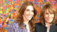 Deborah Evelyn relembra batizado em foto com Renata Sorrah - Reprodução/TV Globo