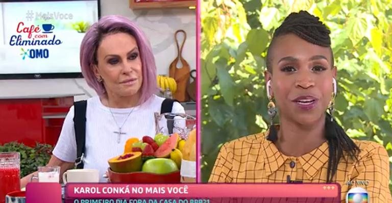 Após entrevista com Karol Conká, Ana Maria Braga reflete: ''Sabia da responsabilidade'' - Reprodução/TV Globo